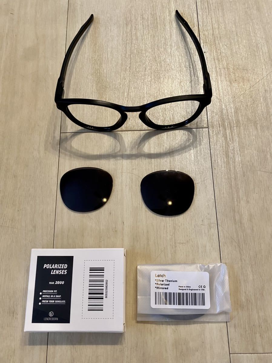 女性が喜ぶ♪ LATCH OAKLEY 9349-01 サングラス オークリー 伊達メガネ