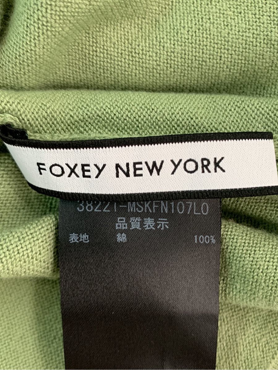 フォクシーニューヨーク collection ニット セーター Sweater 長袖 38_画像2