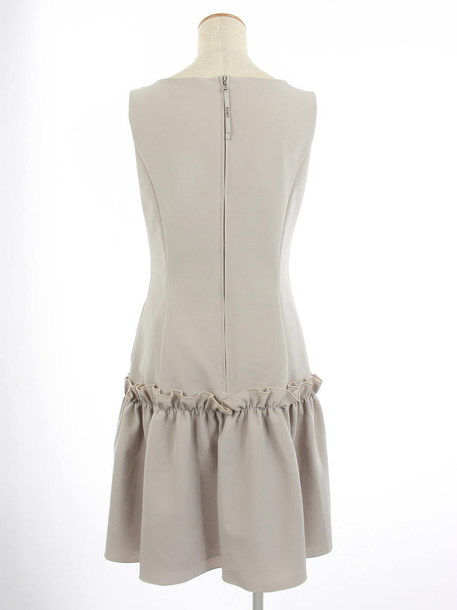 フォクシーニューヨーク ワンピース Dress Croissant ノースリーブ 38