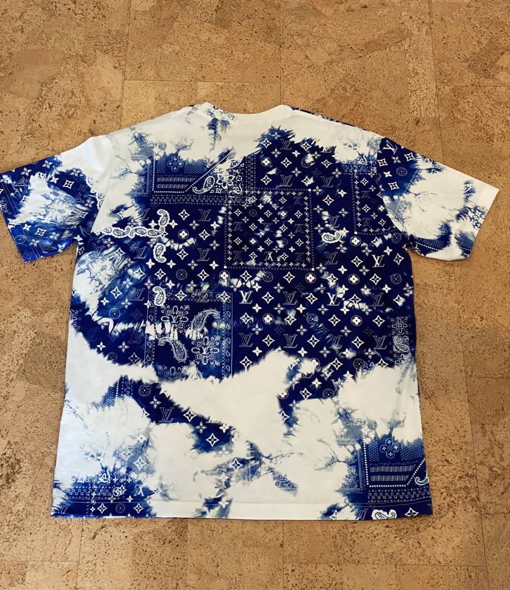 ☆ルイヴィトン モノグラムバンダナプリント Tシャツ Lサイズ 試着のみ