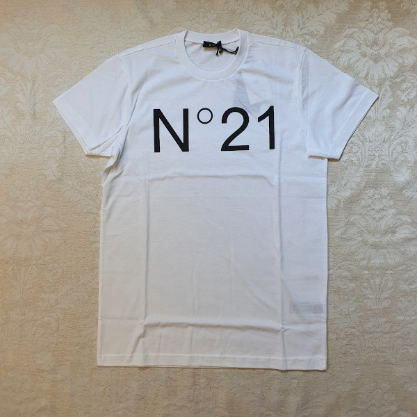 N°21 numero ventuno KIDS ロゴTシャツ ホワイト 14Y N21173N0153