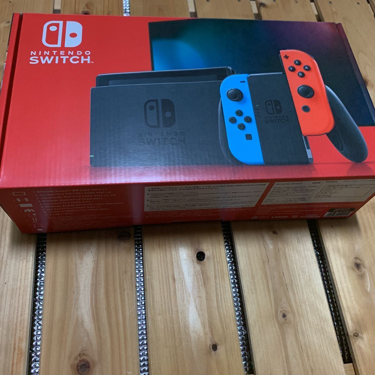 Nintendo Switch ニンテンドースイッチ ネオンレッド ネオンブルー