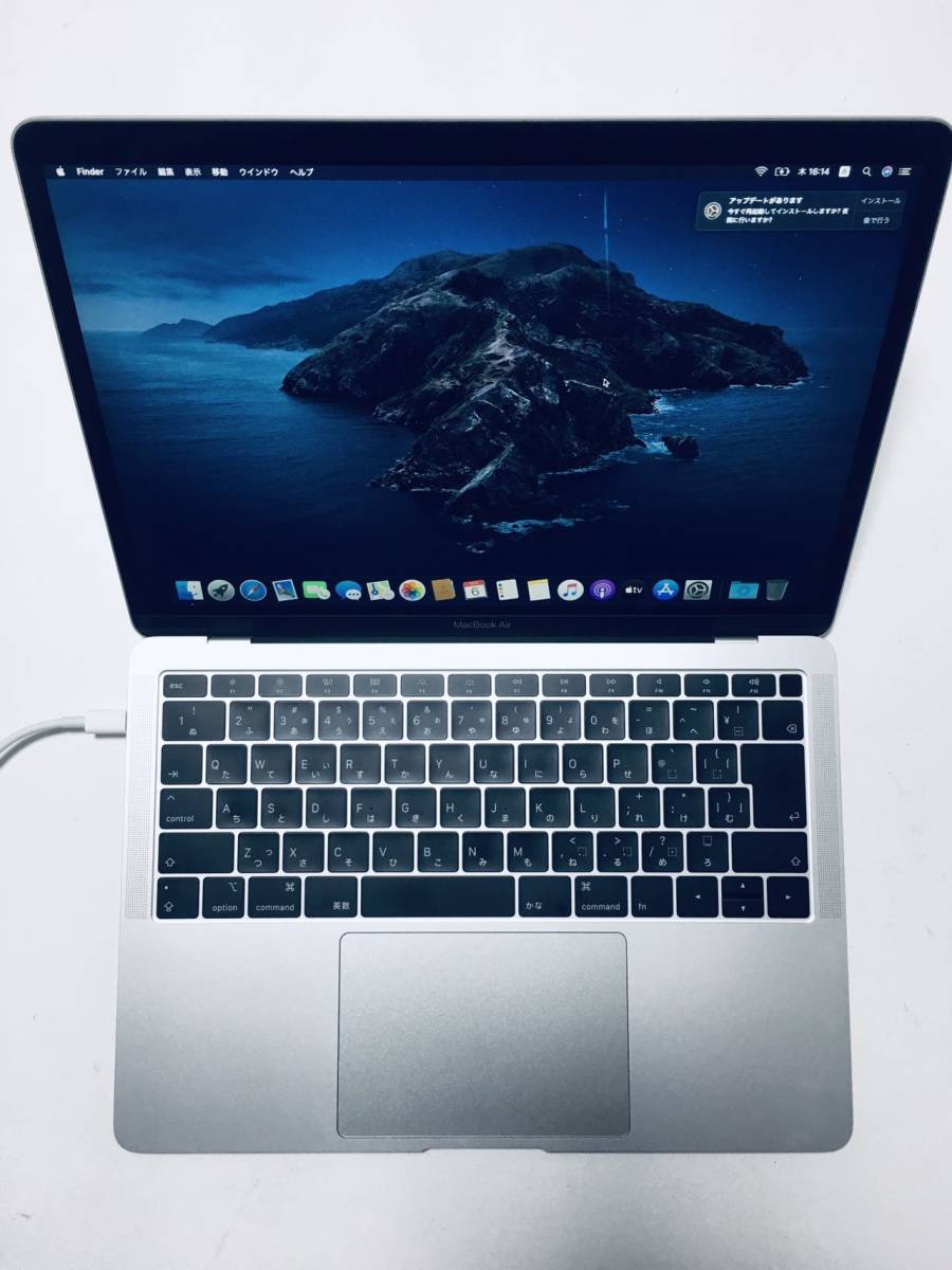 ファッション通販】 美品 MacBook Air 2018 シルバー 128GB