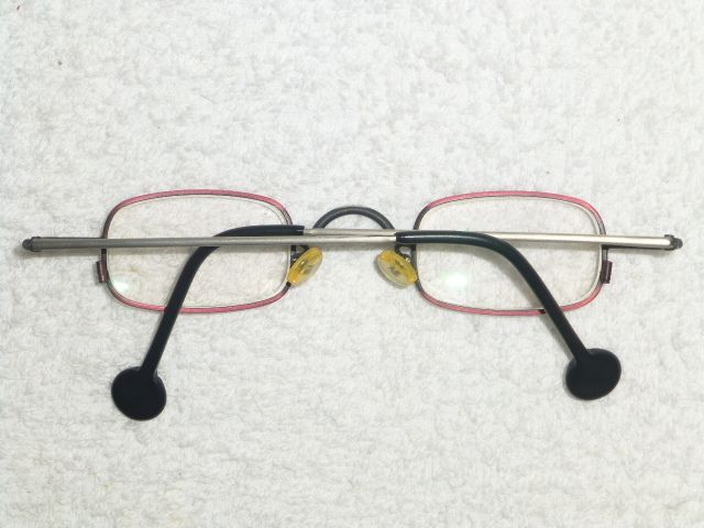 l.a. Eyeworks 超珍 極小38mm径 ● 度無し UV 3～5万円位製品 お洒落！ 南キャン 山里亮太さん的 theo 等好き メガネ アイワークス HASKEL_画像10