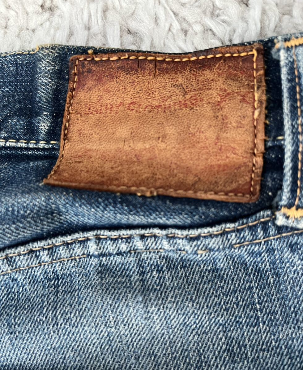 1940s Vintage LEVI'S 501XX Denim Pants BIG E One Side 1940年代
