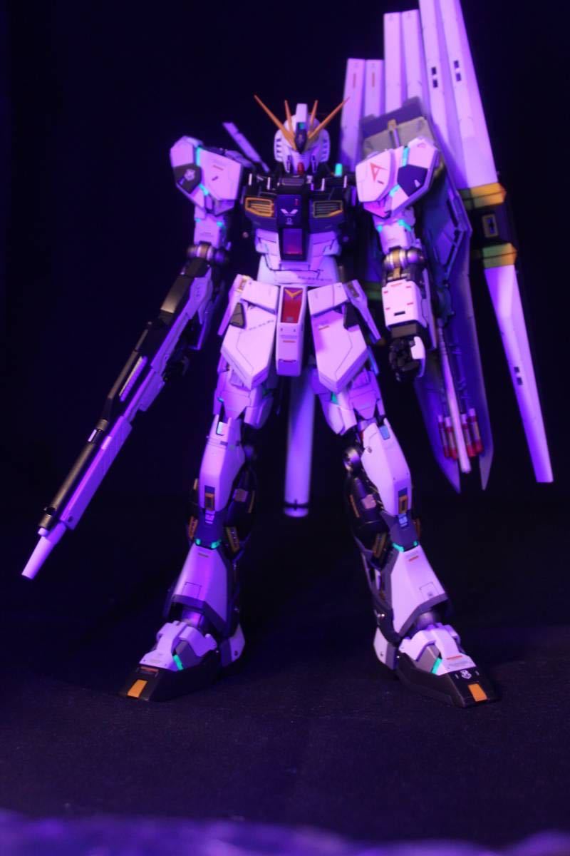 Yahoo!オークション - MG νガンダム ver.ka 徹底改修 HWS装備完成品