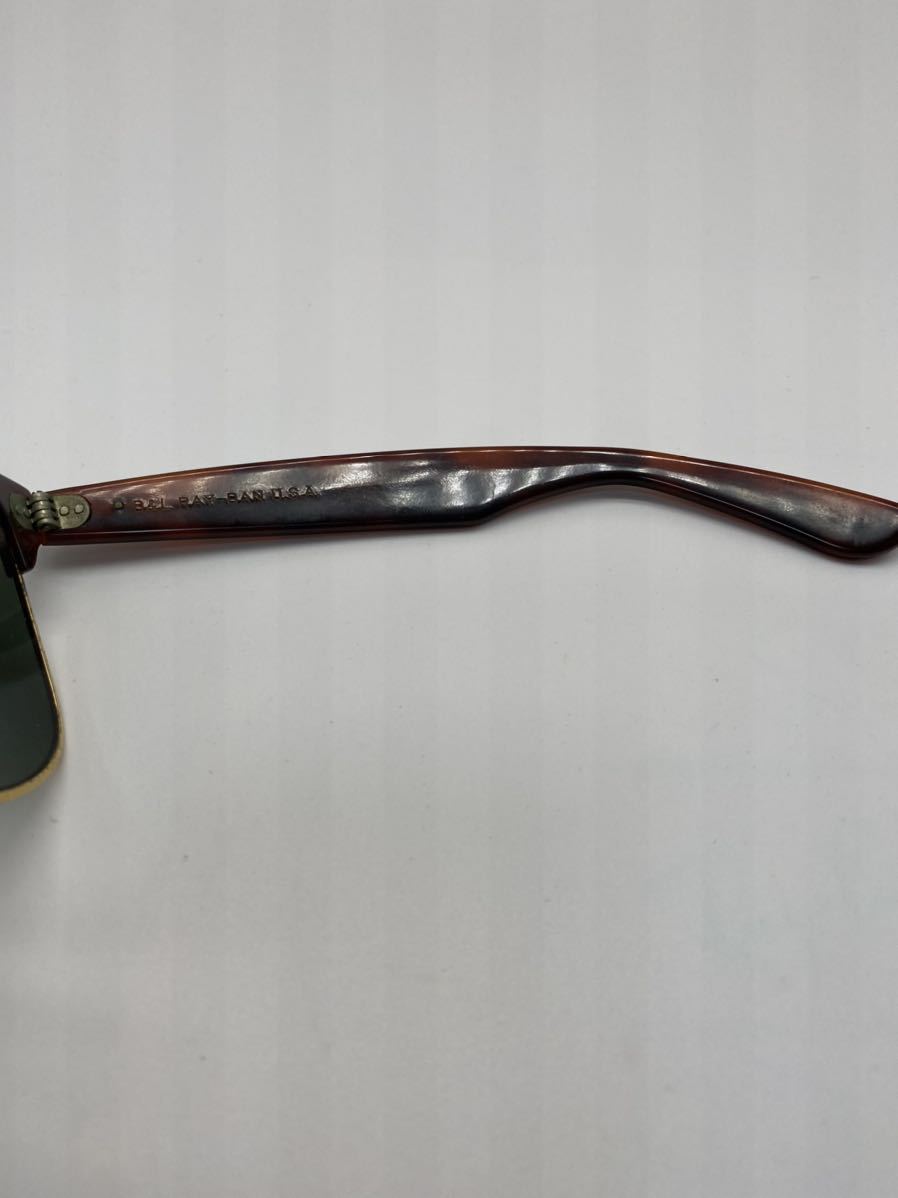 レイバン Usa B&L Wayfarer Max 鼈甲色　ボシュロム vintage ゴールド　G15 _画像4