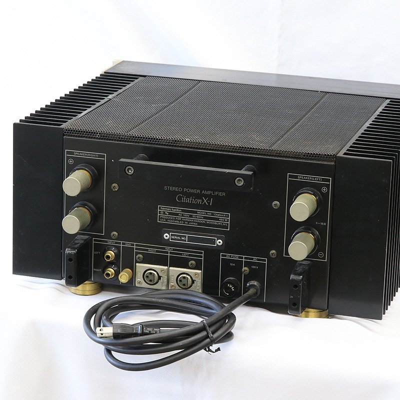 Harman Kardon ハーマンカードン パワーアンプ Citation X-1 Harman Kardon ハーマンカードン パワーアンプ Citation X-1