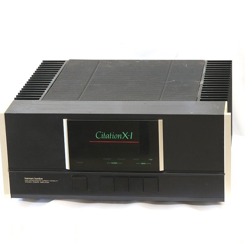 Harman Kardon ハーマンカードン パワーアンプ Citation X-1 Harman Kardon ハーマンカードン パワーアンプ Citation X-1