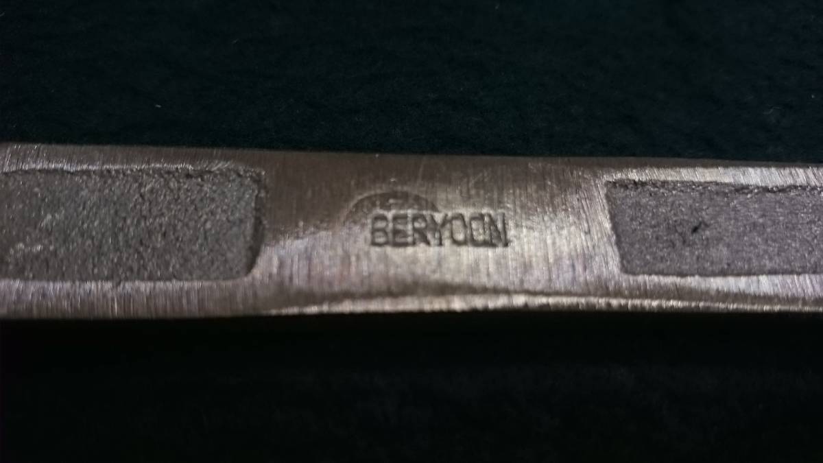 ＠　＜＜41024＞＞　BERYCON　ベリコン　防爆両口スパナ　19-17ｍｍ　非磁性 耐腐食性　新品未使用_画像5