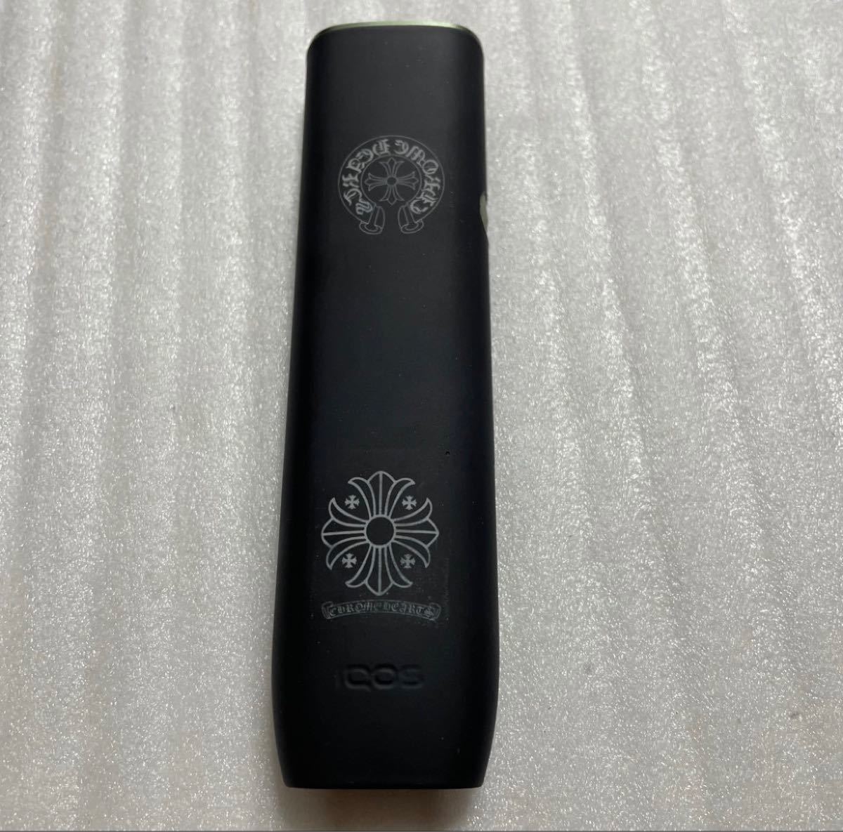 完成品 LEDイエロー変更 新型☆iQOS イルマ ワン☆ マッドブラック