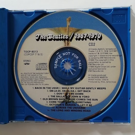 ザ ビートルズ THE BEATLES　1967～1970　2枚組CD　プロモ盤