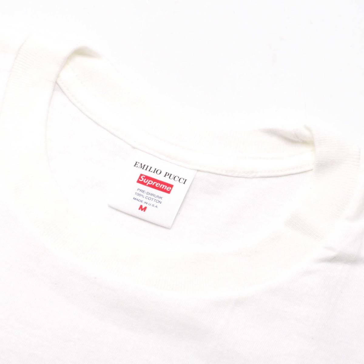 お得正規店】 Supreme - 白 M Supreme Emilio Pucci Box logo Tの通販