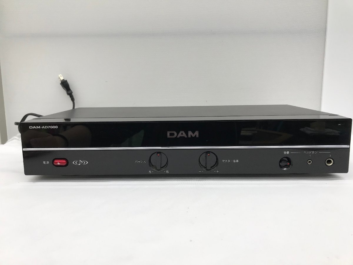 ハイパワーアンプ 第一興商 DAM-AD7000 デジタル方式 通信カラオケ 