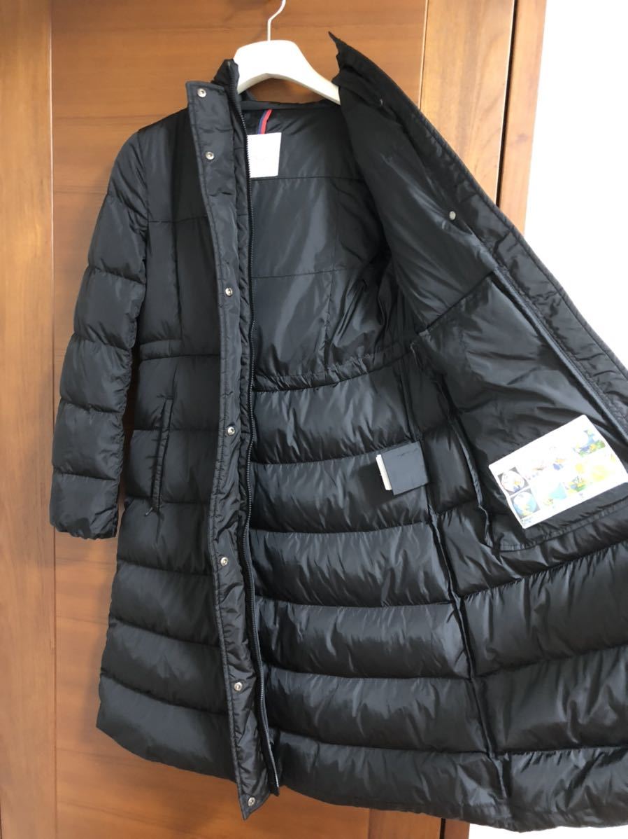 モンクレール chondrille ブラック 1 moncler ロングダウン モンクレール chondrille ブラック 1 moncler ロングダウン