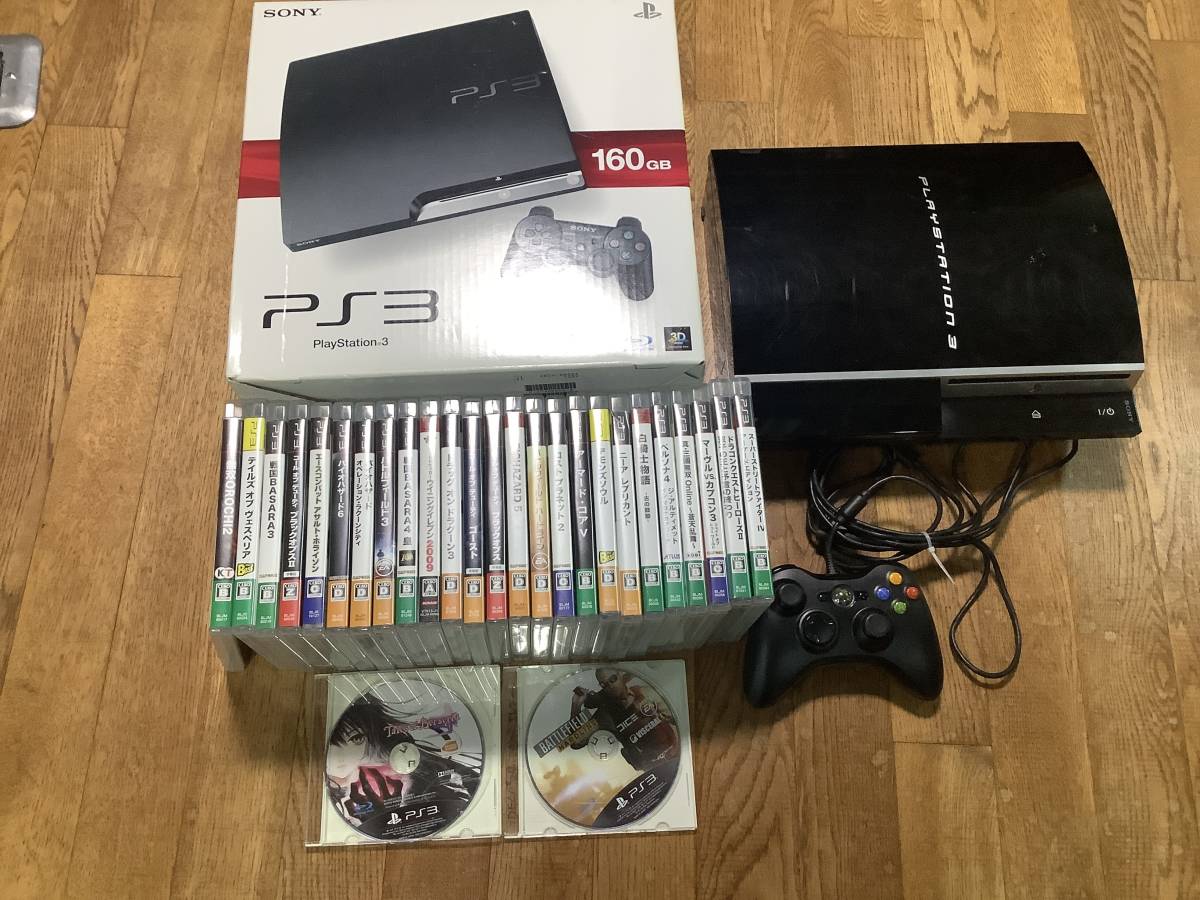 ☆2台☆ソニー PS3 CECH-2500A ＋Play Station3 CECHHOO＋おまけ(ゲームソフト他)☆