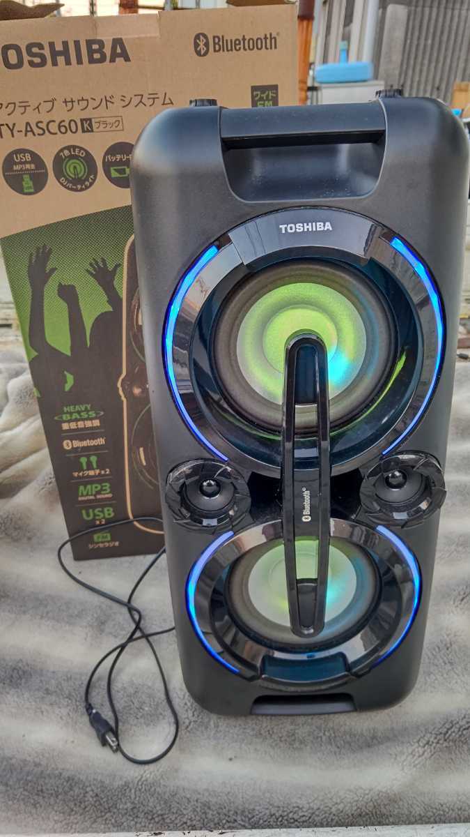 桜舞う季節 東芝 TOSHIBA TY-ASC60-K Bluetooth - スピーカー