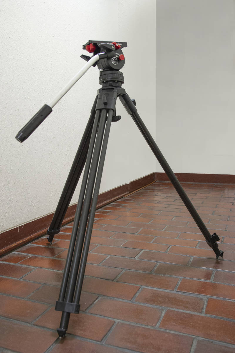 sachtler ザハトラー 75mmボールヘッド雲台 ＋ 三脚 ＋ パン棒 ハード