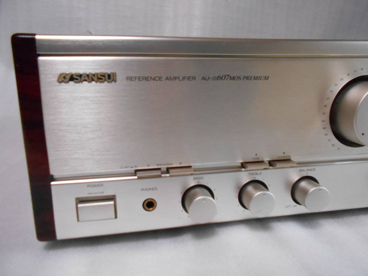 SANSUI AU-α607 MOS Premium プリメインアンプ メンテナンス済 SANSUI AU-α607 MOS Premium プリメインアンプ メンテナンス済