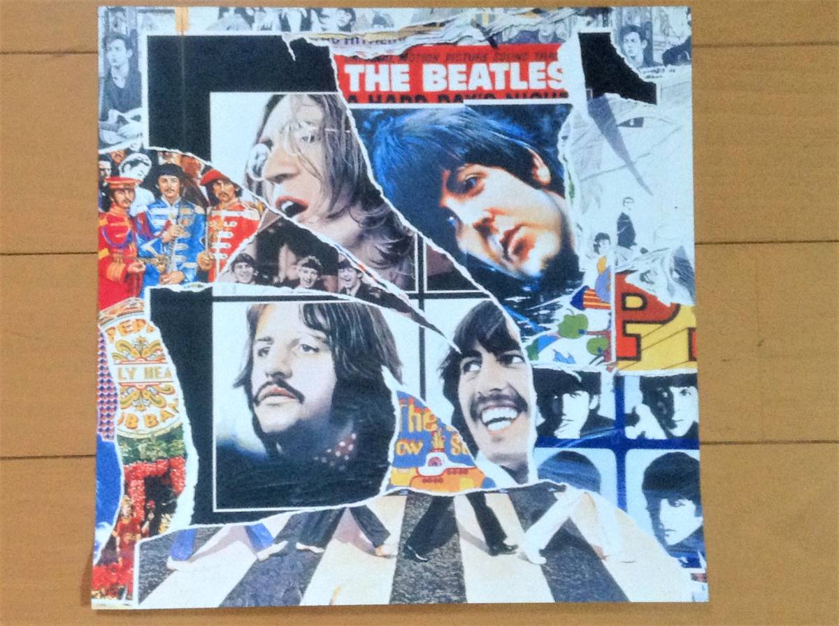 ビートルズ　アンソロジー３　'96年ＬＰサイズ販売促進チラシ THE BEATLES_画像1