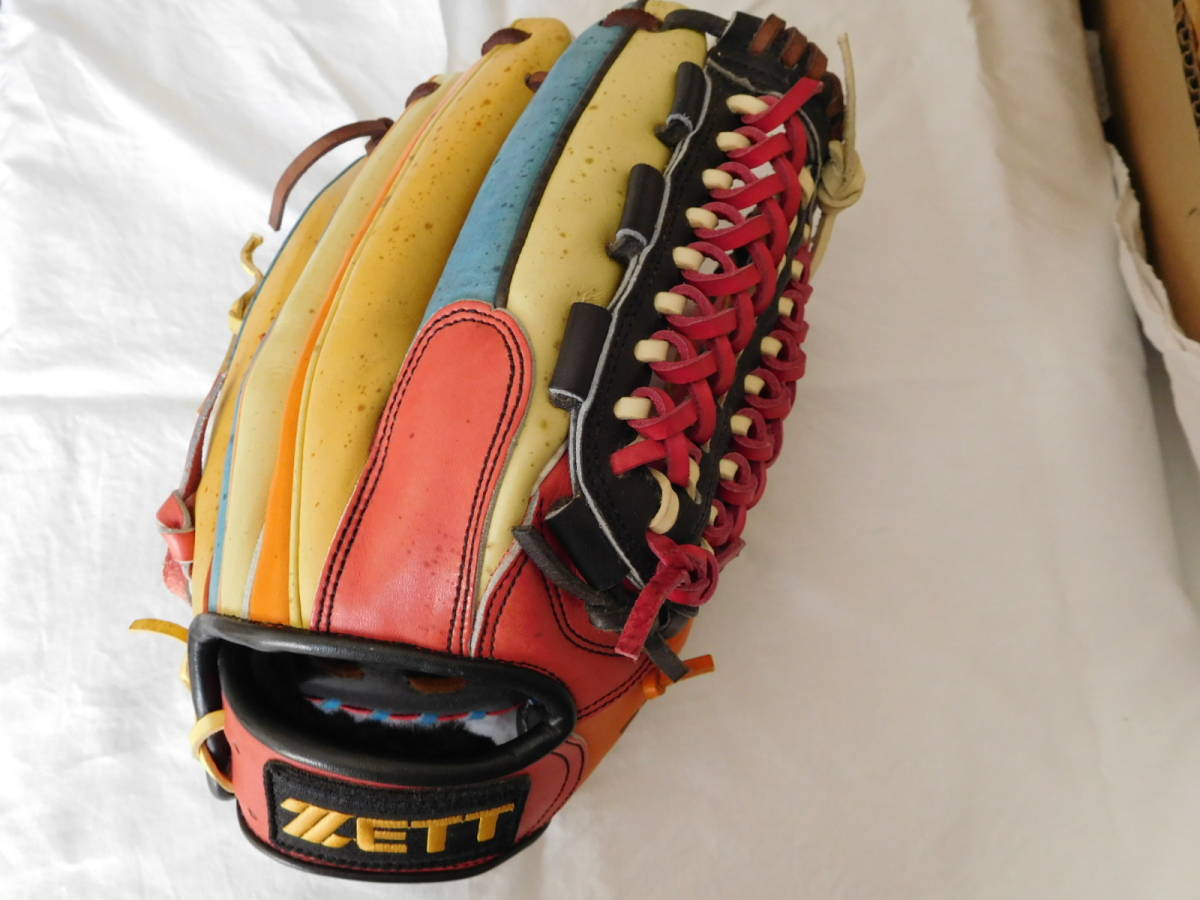 経典ブランド ZETT オーダーサンプル カラフル グローブ 展示品 記念