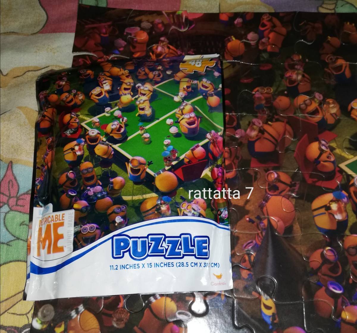 ☆Despicable Me Minion Made 48 Pc☆Puzzle on The Go Cardinal☆minions☆怪盗グルー☆ミニオン☆48ピース☆ジグソーパズル☆ユニバーサ_画像3