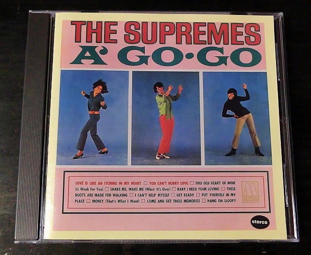 The Supremes A GoGo 1992 CD Motown モータウン 60’s クラブダンシング サバービア オルガンバー オールディーズ ロカビリー DJ カバー曲の画像1