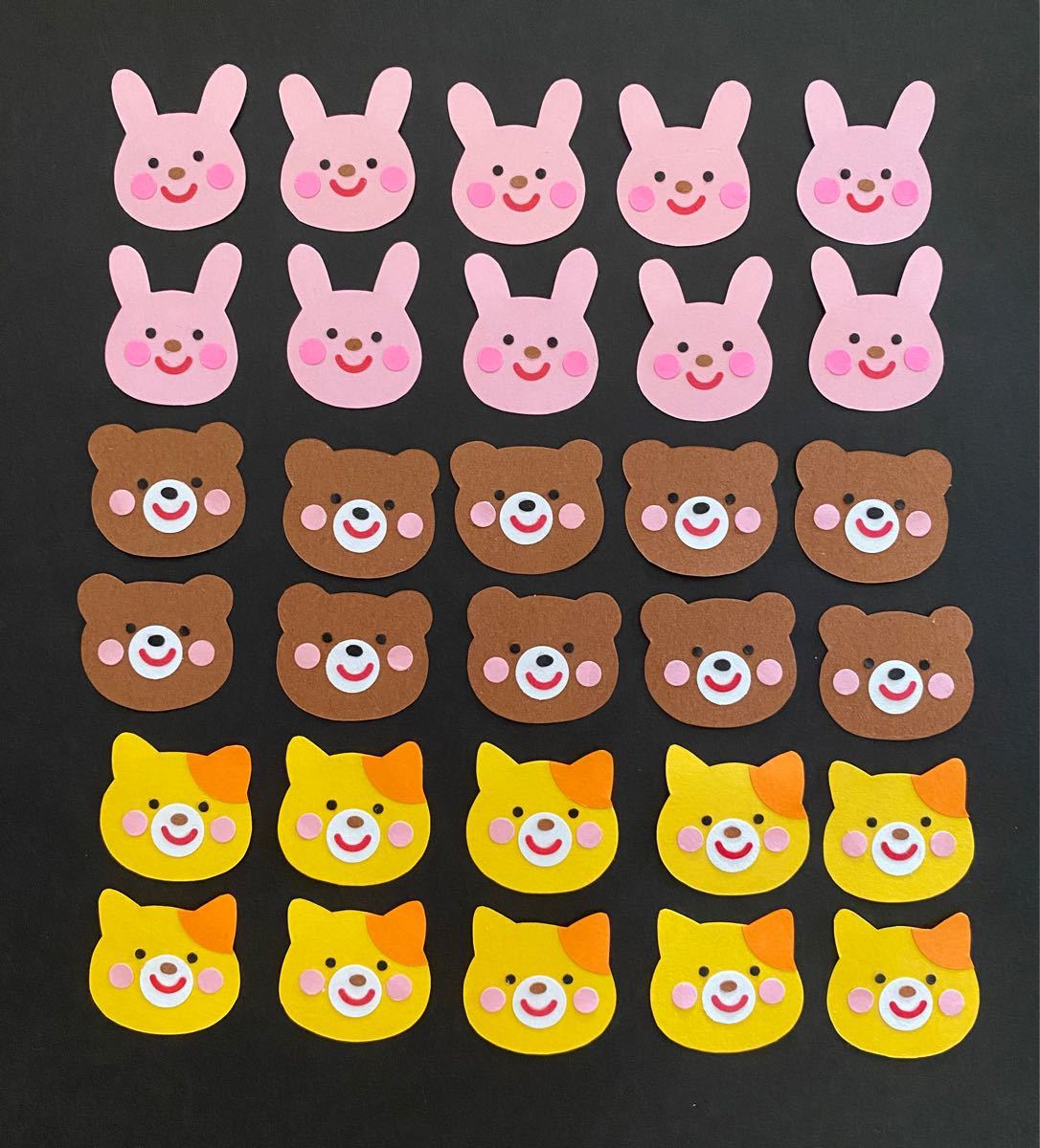アルバムクラフト ミニ壁面 うさぎ くま ねこ|Yahoo!フリマ(旧 アルバムクラフト ミニ壁面 うさぎ くま ねこ|Yahoo!フリマ(旧
