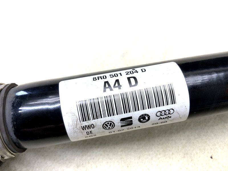 AU044 4G Audi S7 quattro right rear drive shaft * shaft diameter approximately 45mm/8R0 501 204 D * noise / boots crack less *