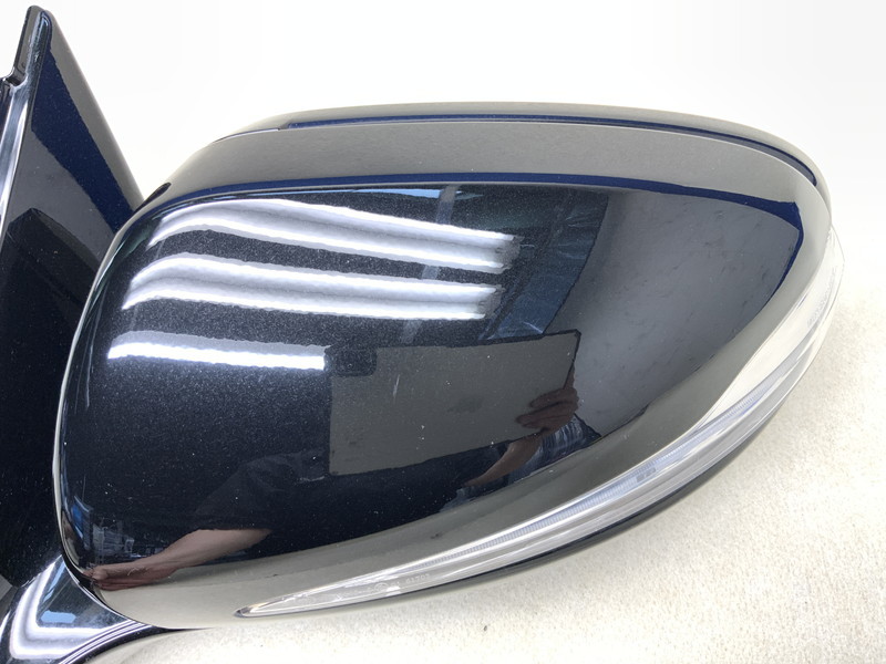 MB178 W222 S400h hybrid left door mirror automatic type / turn signal attaching *197 obsidian black PM [ animation equipped ]0