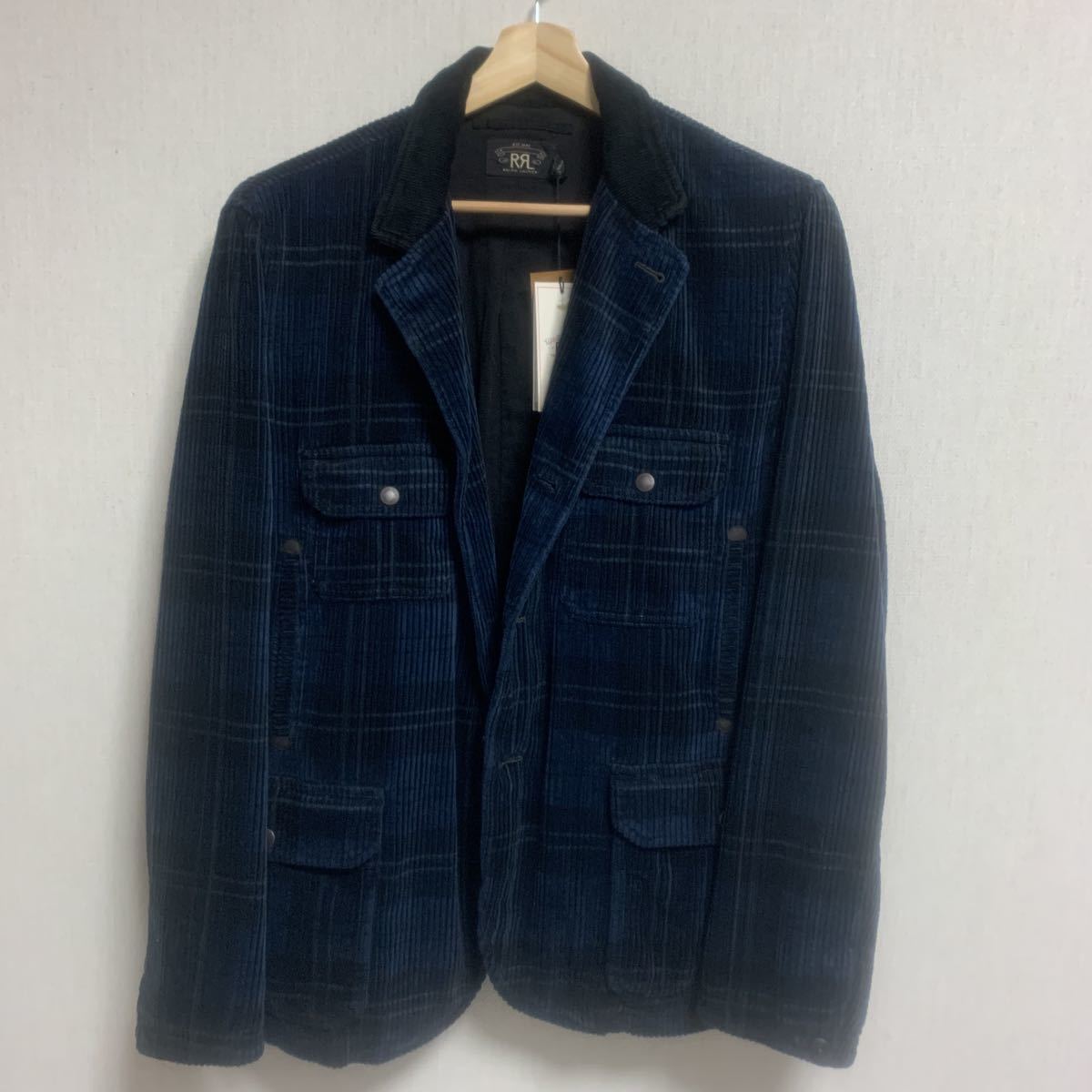 RRL ダブルアールエル) HESSLE JACKET (インディゴコーデュロイ