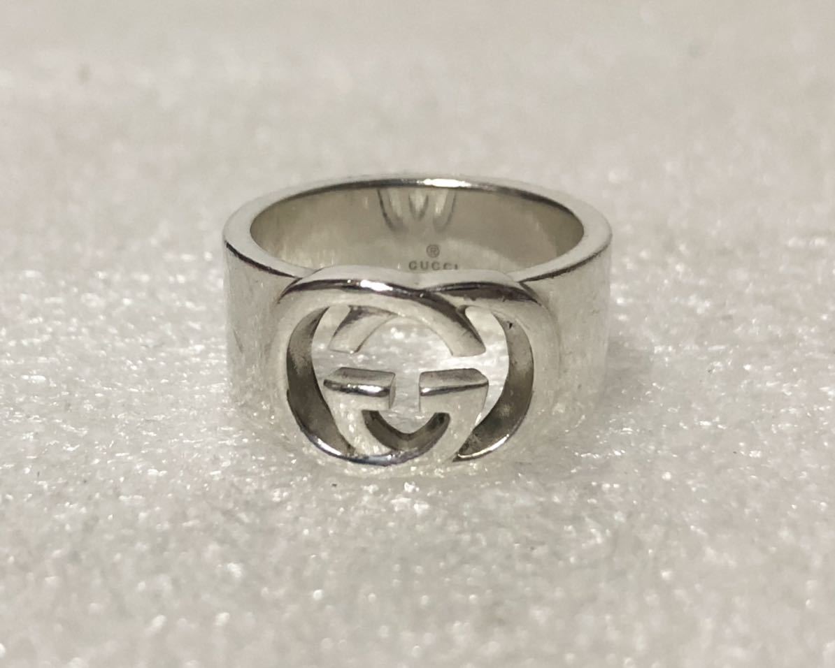 グッチ　GG ロゴ　シルバーリング　指輪　925 silver_画像10