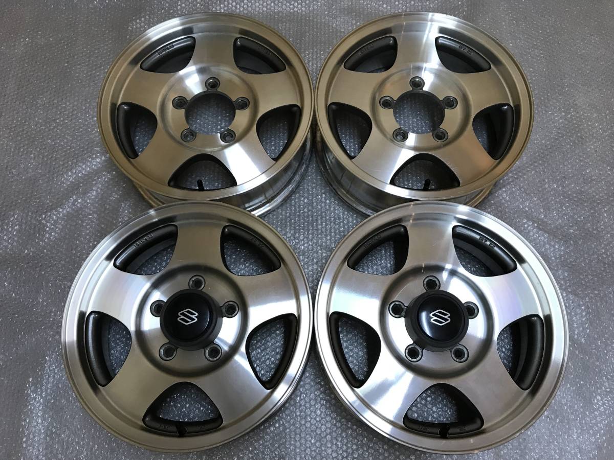 ☆美品☆ SUZUKI スズキ JA11 ジムニー 純正 ENKEI 16インチ 5.5J +22
