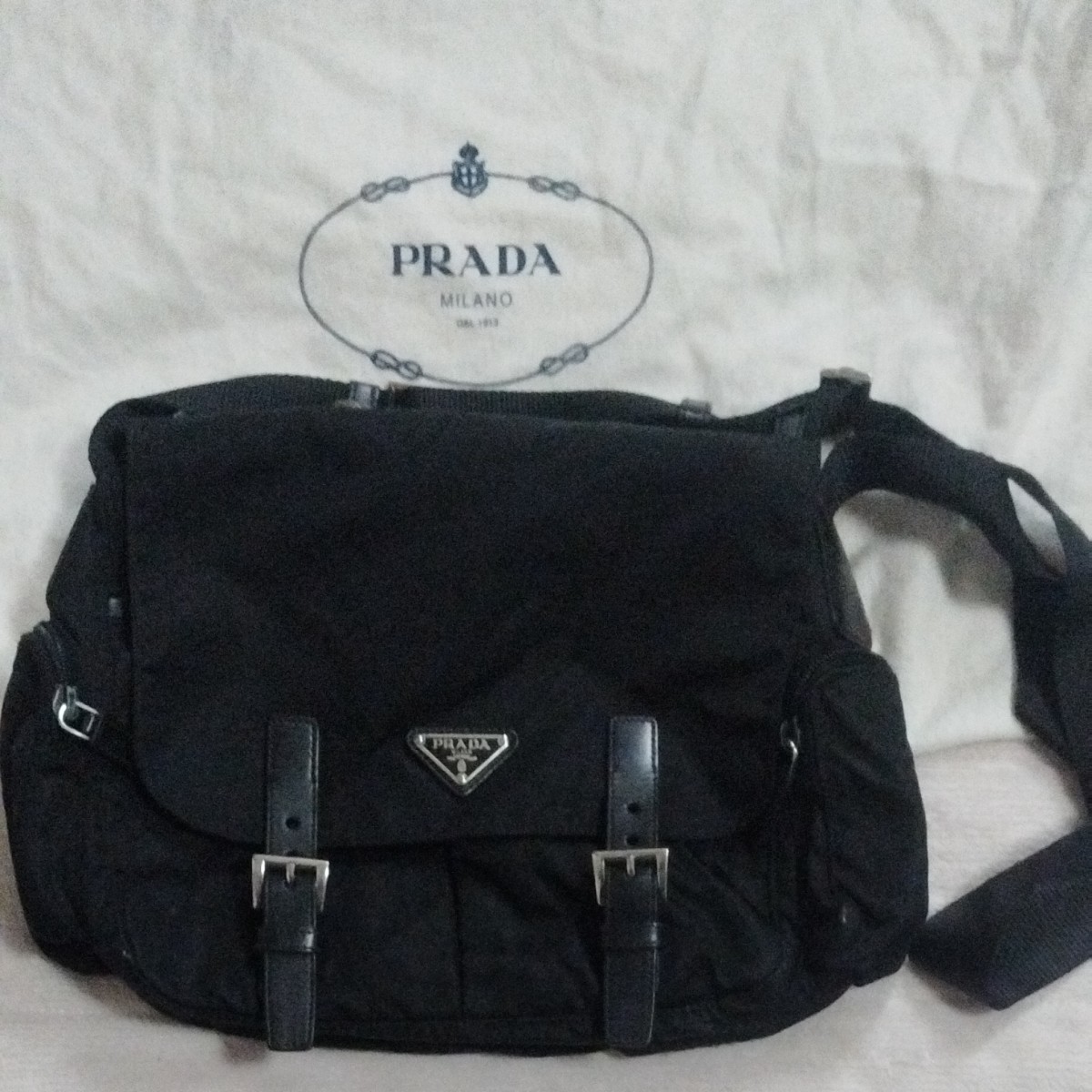 良品】PRADA プラダ ショルダーバック レディースファッション バッグ