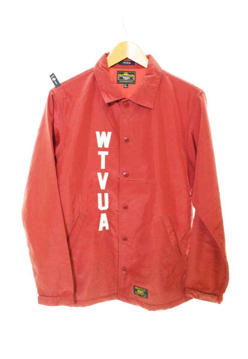 ◯ WTAPS ダブルタップス 14SS COACH JACKET コーチジャケット 141GWDT-JKM02 sizeS 赤 レッド 103