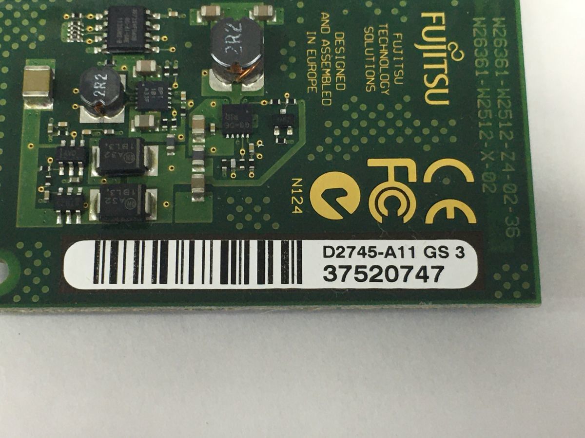 【即納/送料無料】 FUJITSU D2745-A11 GS 3 4ポート GIGABIT Ethernet ADAPTER ロープロファイル 【中古パーツ/現状品】 (SV-F-091)_画像5