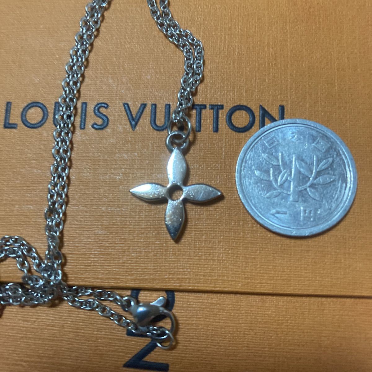 Louis Vuitton MONOGRAM Lv instinct pendant (M00521)