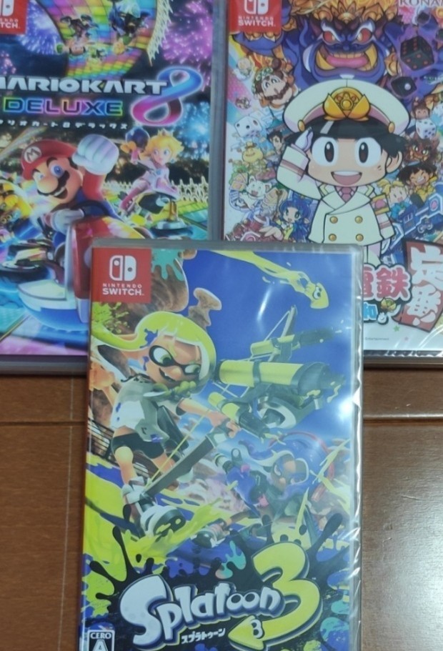 スプラトゥーン3 マリオカート8デラックス 桃太郎電鉄新品 セット Nintendo Switch cobbcaribe.com