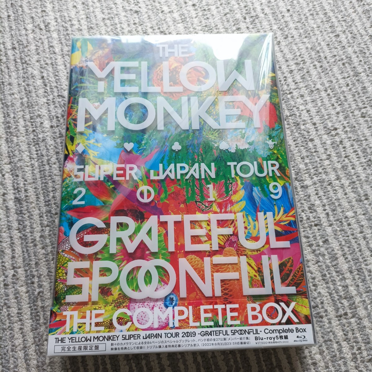 新品未開封THE YELLOW MONKEY TOUR 2019…-