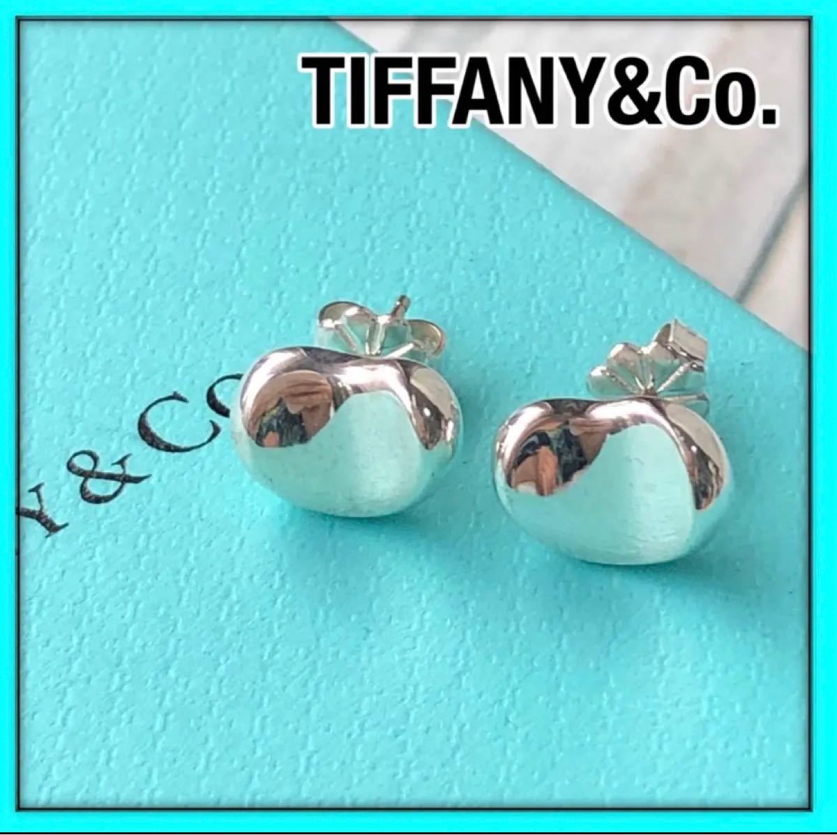 直販廉価 g403 Tiffany&Co. ティファニー ビーンズ ピアス シルバー
