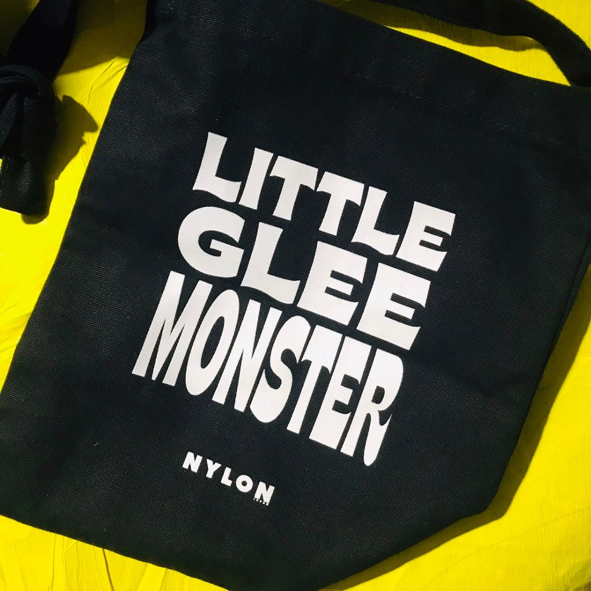 Little Glee Monster NYLONJAPANのコラボグッズ サコッシュ トートバッグ リトグリ