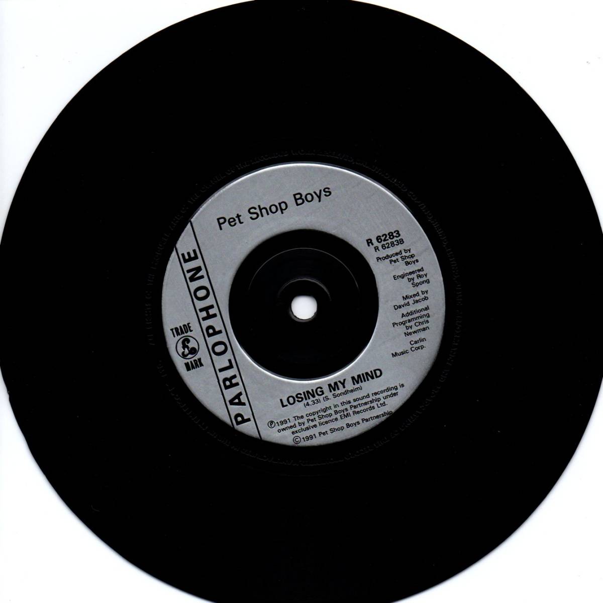 Pet Shop Boys 「Jealousy/ Losing My Mind」英国盤EPレコードの画像3