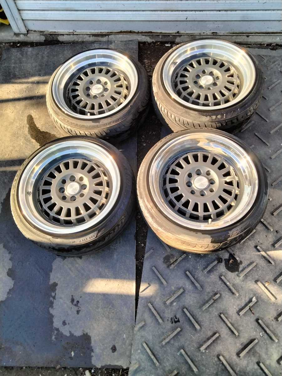 STANCE MAGIC スタンスマジック 当時物 8J+26 PCD100 4穴 16インチ 深
