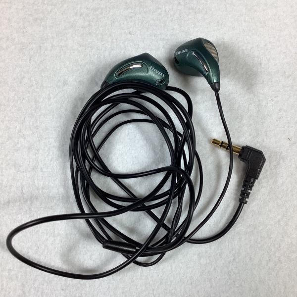 K1025【コンパクト】【動作品】イヤホン AIWA/アイワ HP-J9 G K1025【コンパクト】【動作品】イヤホン AIWA/アイワ HP-J9 G