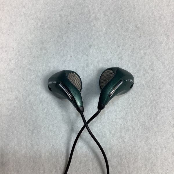 K1025【コンパクト】【動作品】イヤホン AIWA/アイワ HP-J9 G K1025【コンパクト】【動作品】イヤホン AIWA/アイワ HP-J9 G