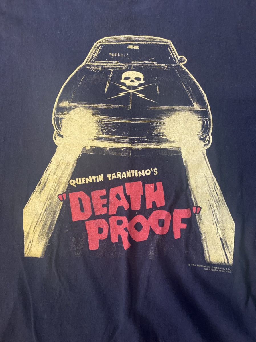  rare that time thing DEATH PROOF T-shirt Vintage tes proof T-shirt rare XL movie T-shirt cod n Tino Pal pfi comb .n