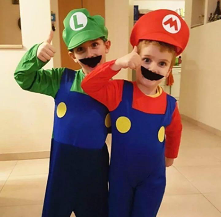 新品】 マリオ コスプレ 子供用S espaciocondesa.com.mx