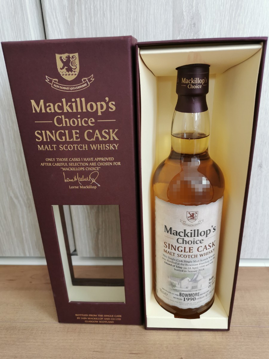 ボウモア(24年)Bowmore 1990-2014 マキロップチョイス Mackillop's