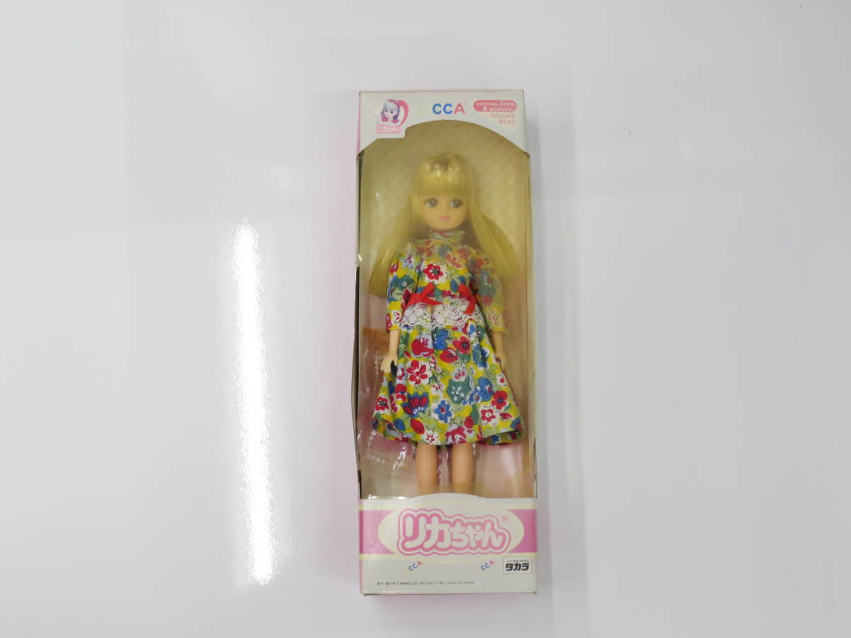 ■未使用　リカちゃん人形　1987年　花柄ワンピース_画像1