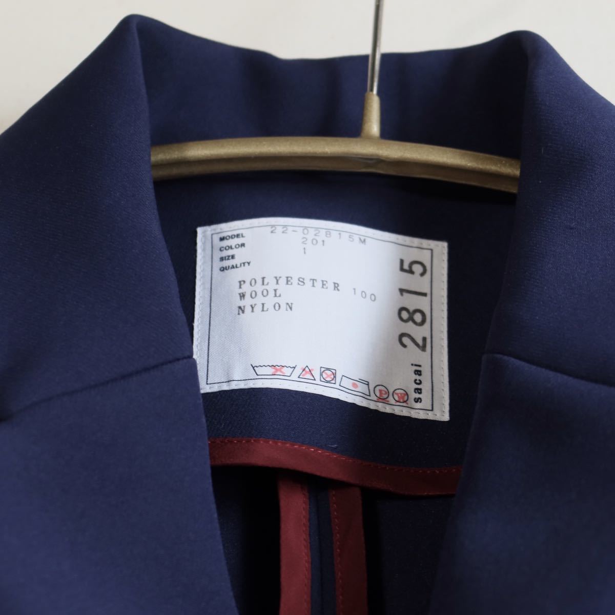 新品22aw Sacai Size 1 Technical Jersey Jacket (22-02815M 新品22aw Sacai Size 1 Technical Jersey Jacket (22-02815M